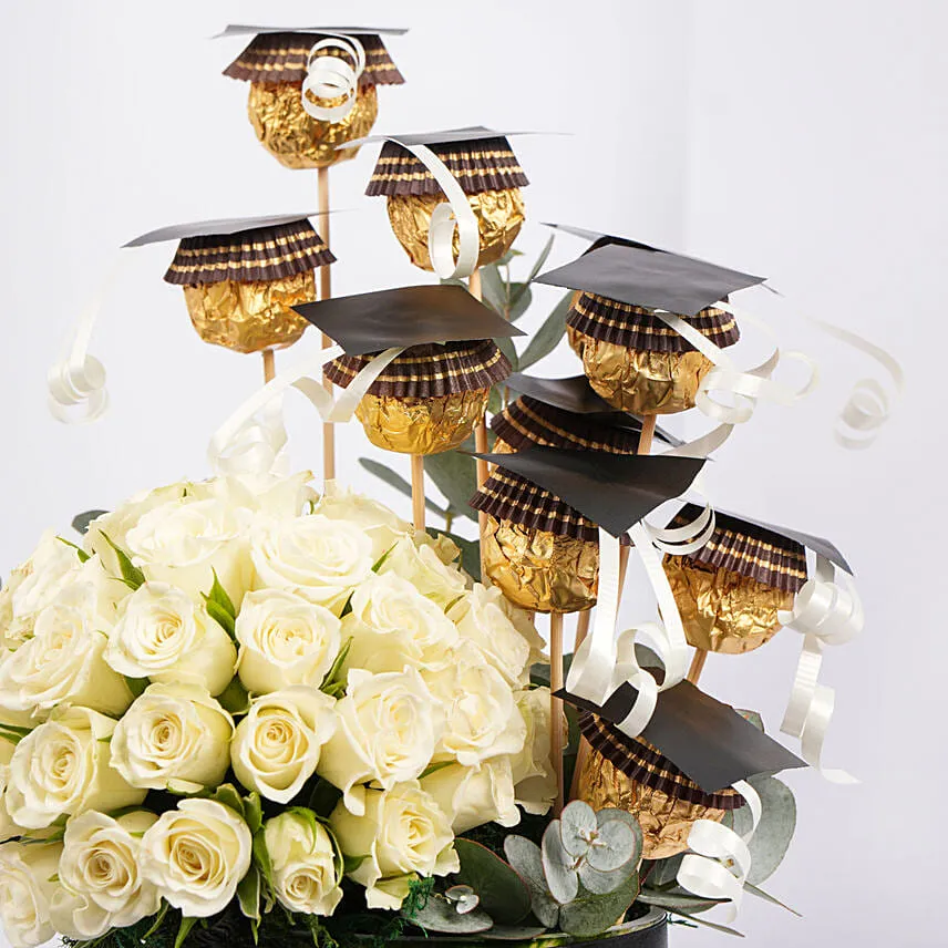 Roses and Rochers for Graduation