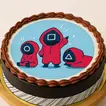Squid Squad Celebration Cake Perfect for Fans!