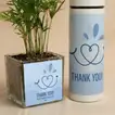 Thank You Doctor Plant & Bottle Gift Set