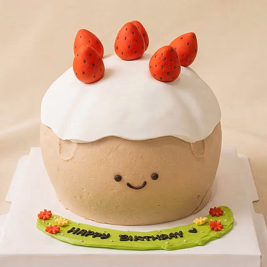 Berry Smile Jellycat Birthday Cake