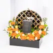 Gentle Wish Ramadan Gift Set with Luxury Flowers and Shaghaf Oud Aswad Perfume