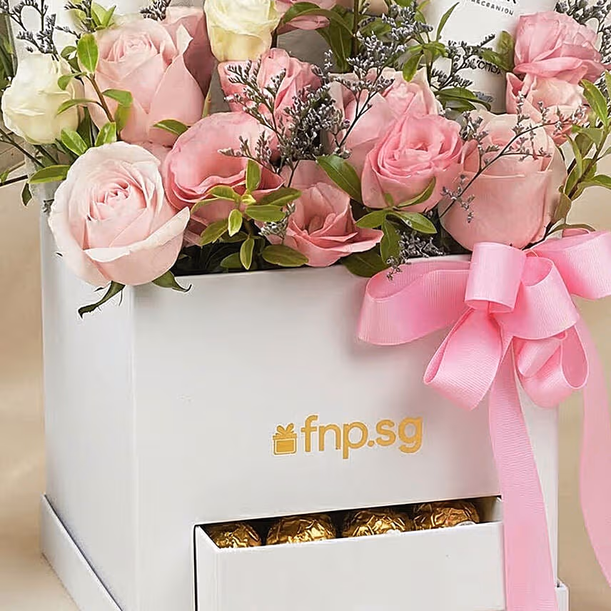 Bath & Body Care Flower Gift Box