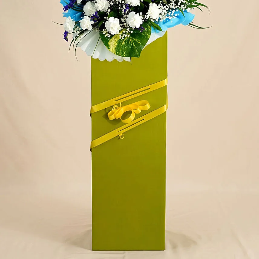 Blessed Soul Condolence Mixed Flowers