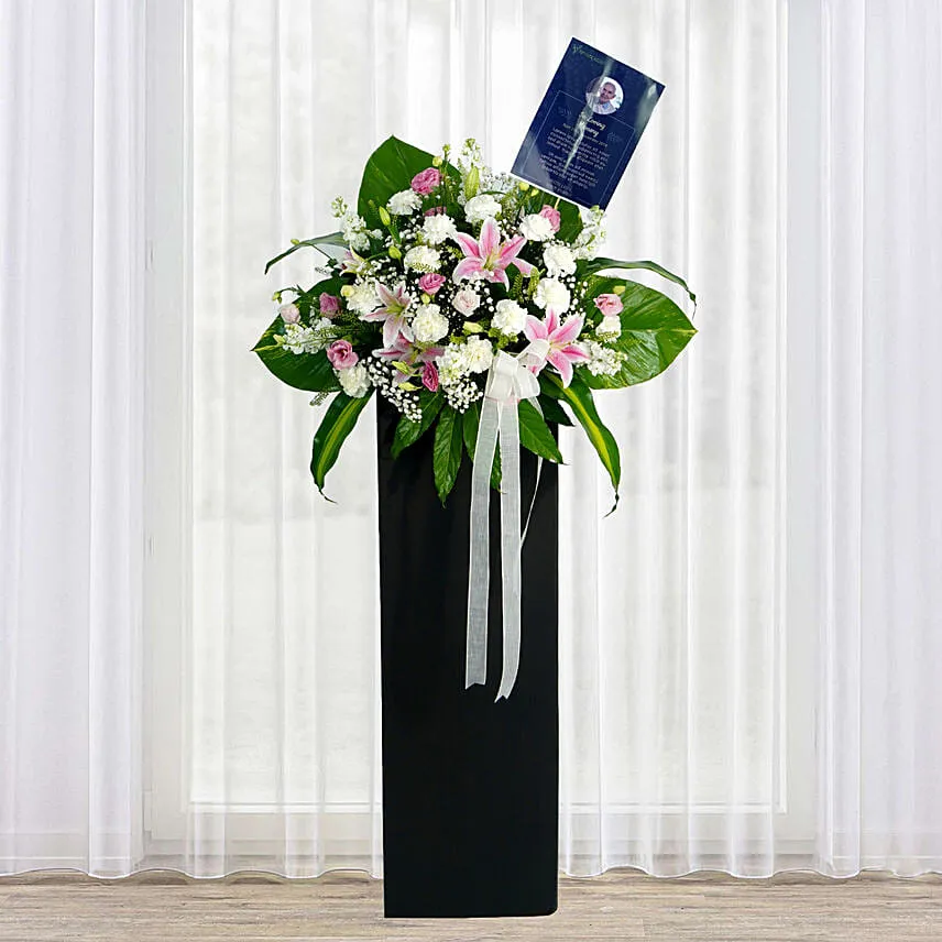 Peace Of Mind Condolence Mixed Flowers