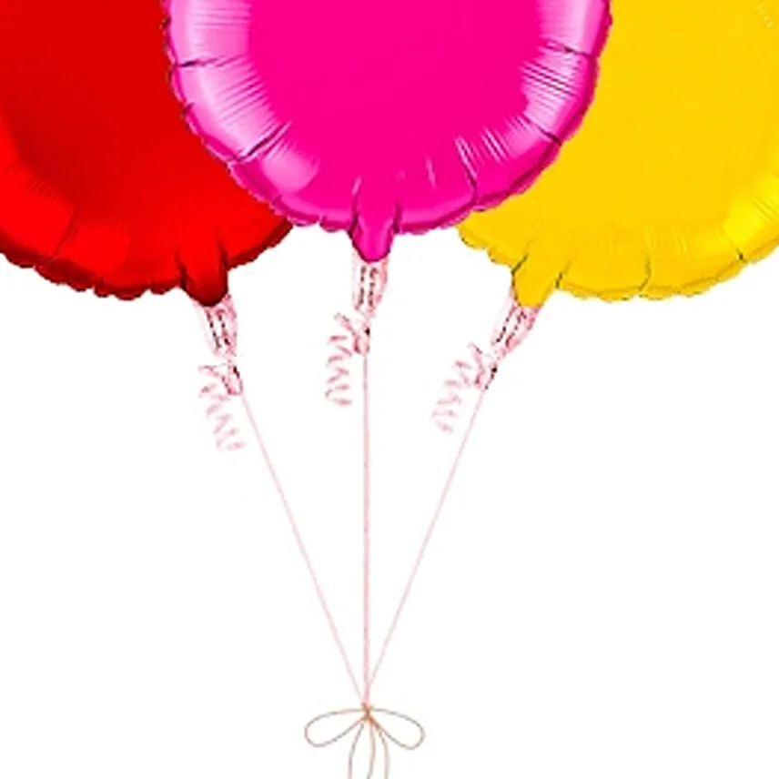 balloon bouquet of 3 balloons