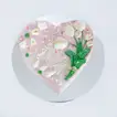 Delightful Heart-Shaped Chocolate Flavour Cake with Buttercream – 1 Kg