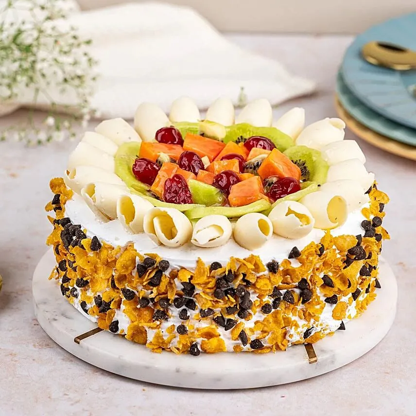 Fruit Overload Cake Half Kg Eggless