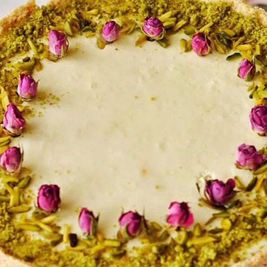 Cheesecake With Gulabjamun Stuffing 8 Portion
