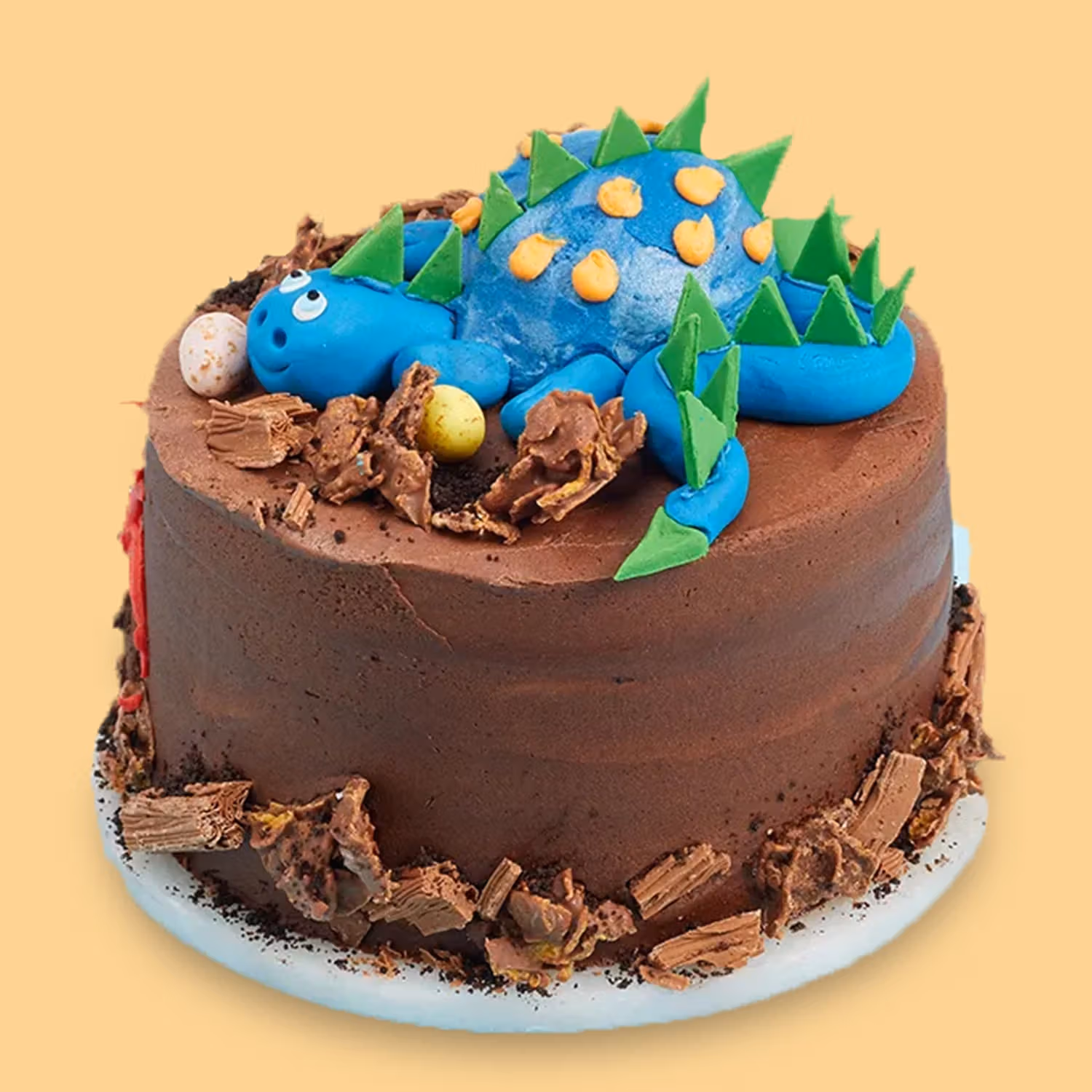Dinosaur Chocolate Cake