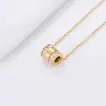 Elegant Bloom & Golden Necklace Gift Set for Mom