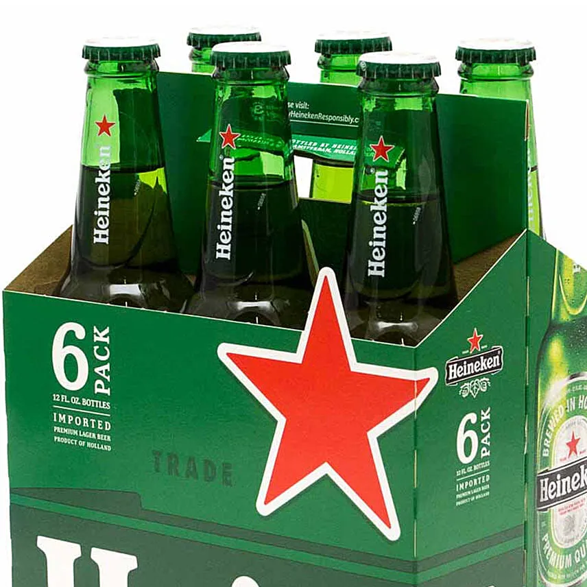 Pack Of 6 Heineken