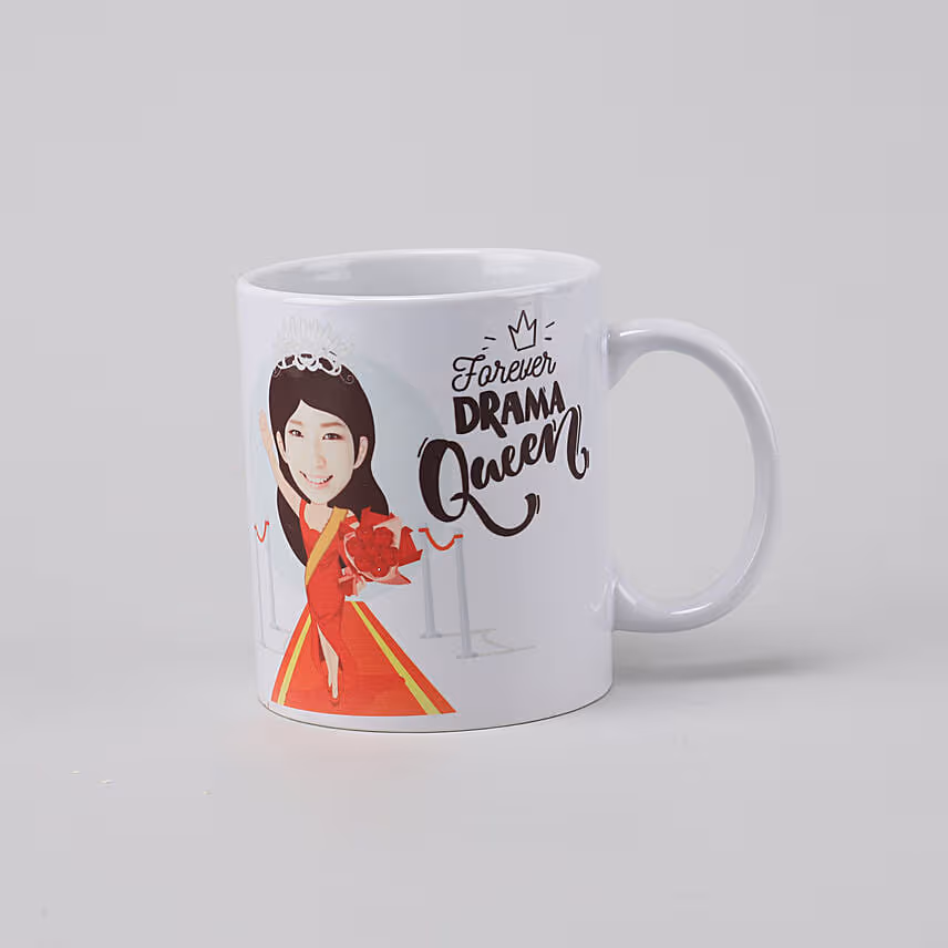Forever Drama Queen Personalised Mug