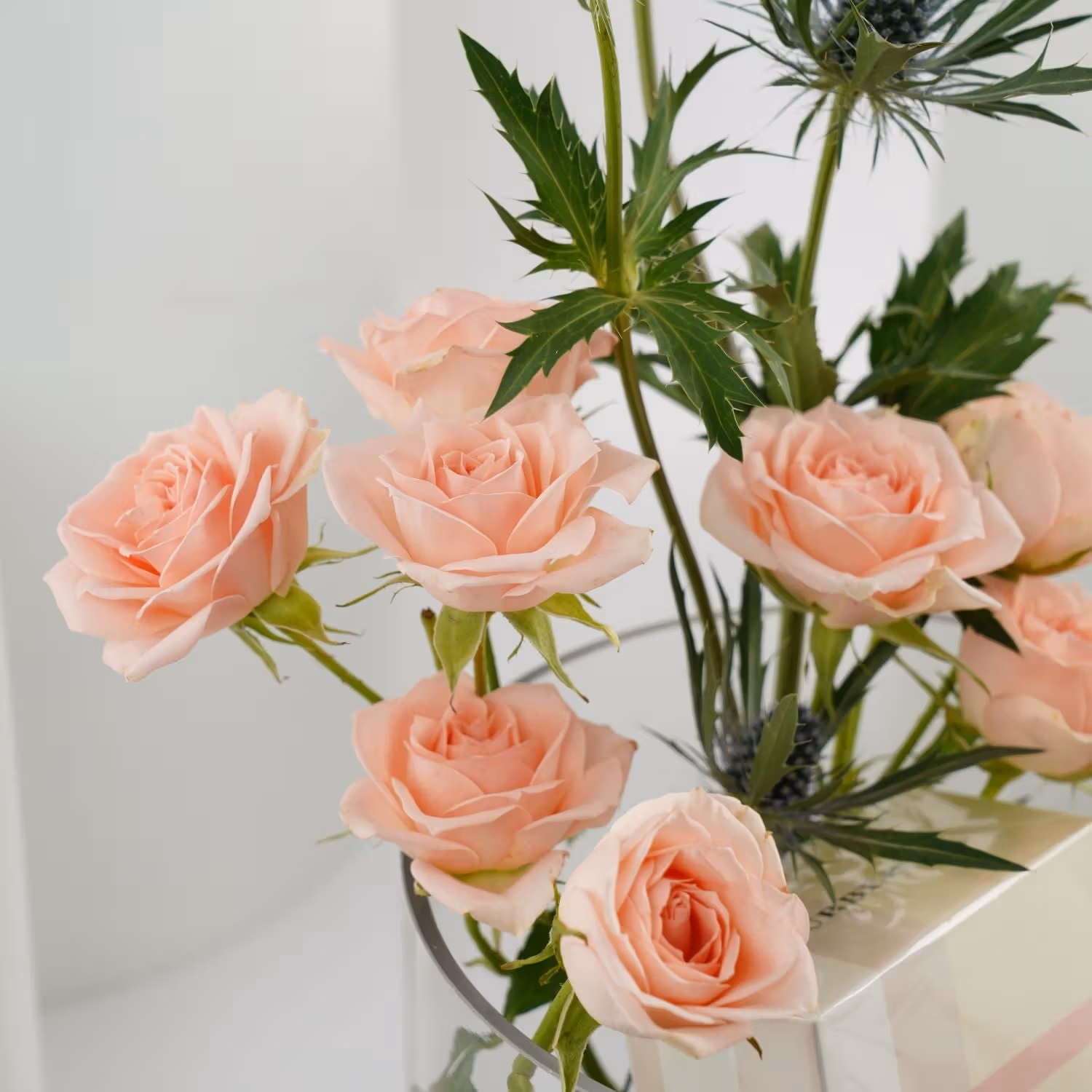 Burberry London Perfume for Her with Elegant Baby Rose Vase Set