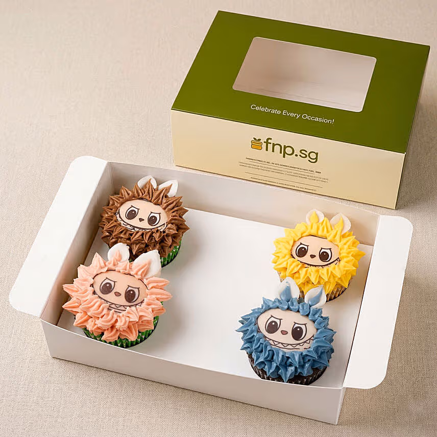 Labubu Cupcakes