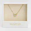 “Love in Bloom” Heart Pendant & Glass Dome Floral Gift Set