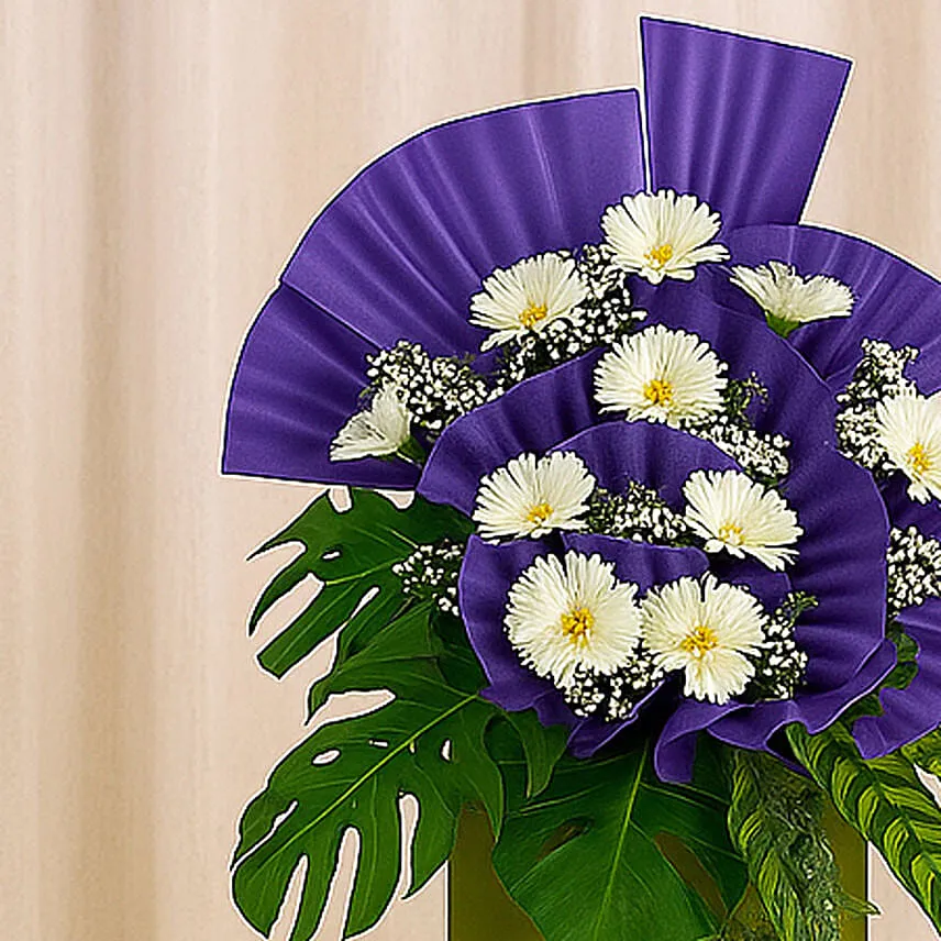 Rest In Heaven Condolence Mixed Flowers