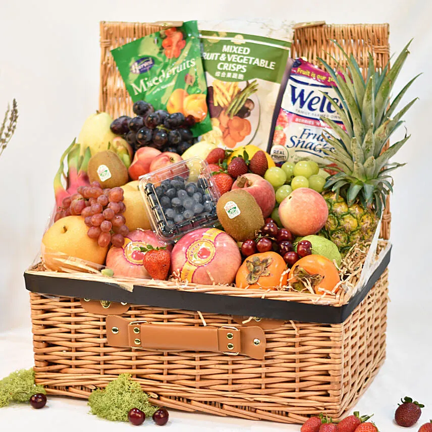 Christmas Fruit Basket