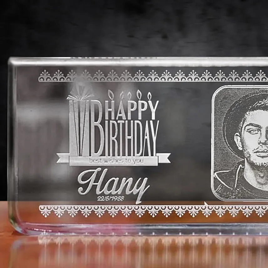 Happy Birthday Personalised Plaque