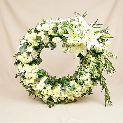 Everlasting White Floral Arrangement