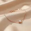 Omnia Radiance 18K Rose Gold & Diamond Bracelet
