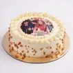Delicious Butterscotch Photo Cake - Perfect Celebration Treat (500 gm)
