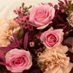 Pink Chocolates n Flower Tray
