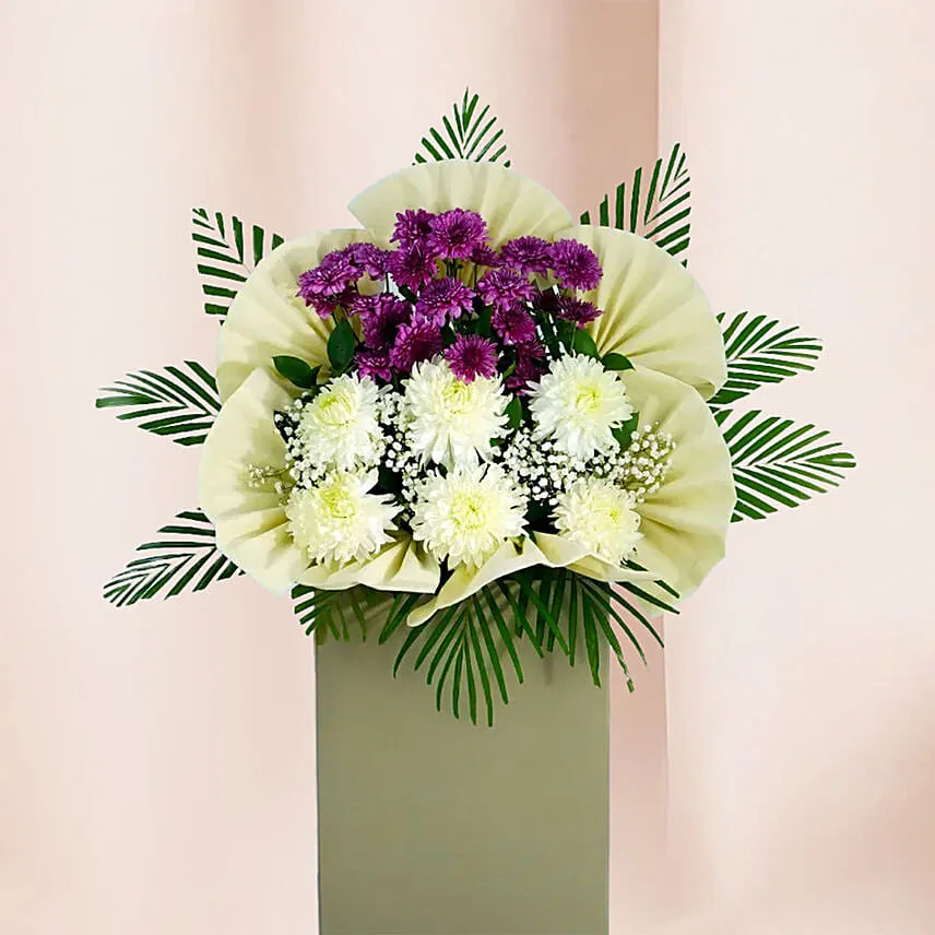 Eternal Condolence Mixed Flowers