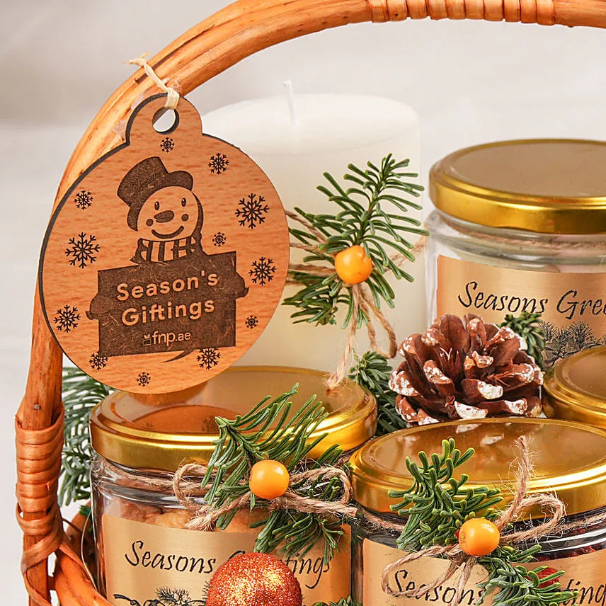 Seasons Greetings Basket