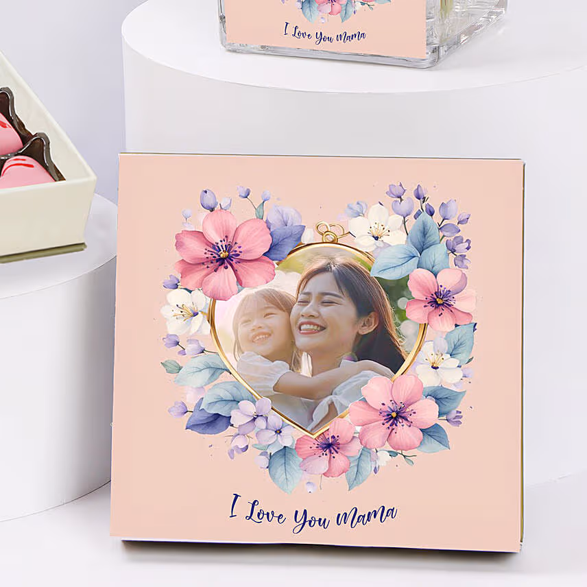 Love You Mama Personalised Flowers & Chocolates