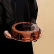 دبدوب تيدي بير و باقة ورد - مع كيك شوكولاته