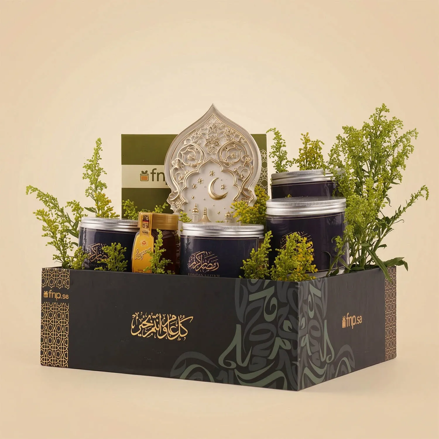 Premium Eid Dates & Honey Gift Box