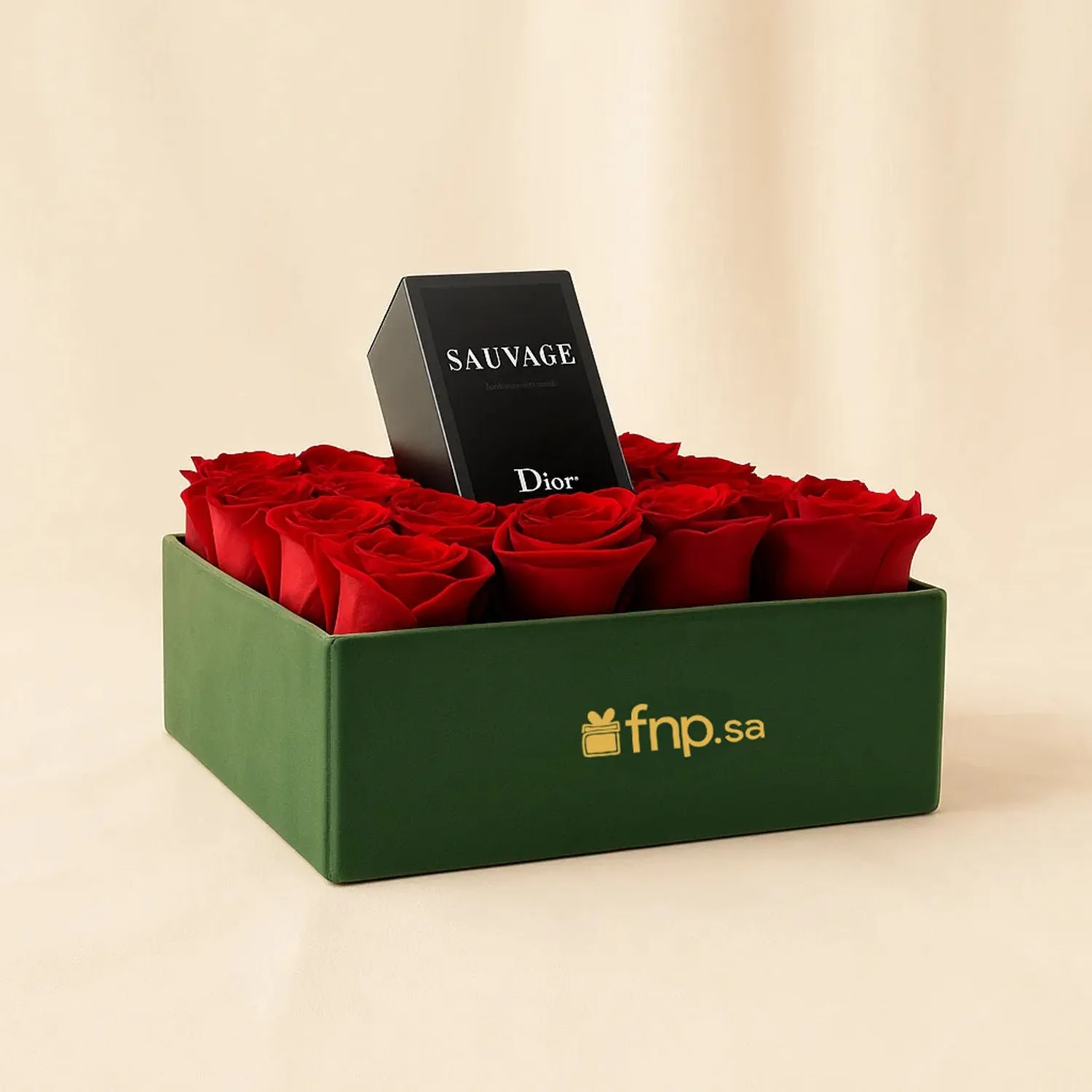 Dior Sauvage Perfume EDP For Men n Red Rose Box