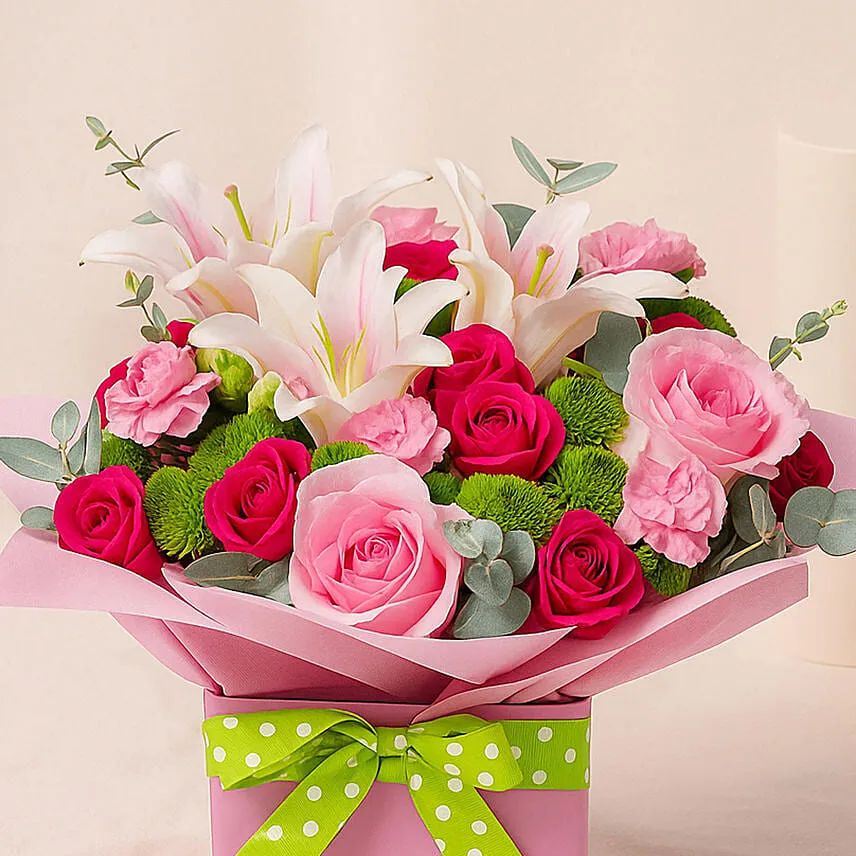 Exotic pink petals