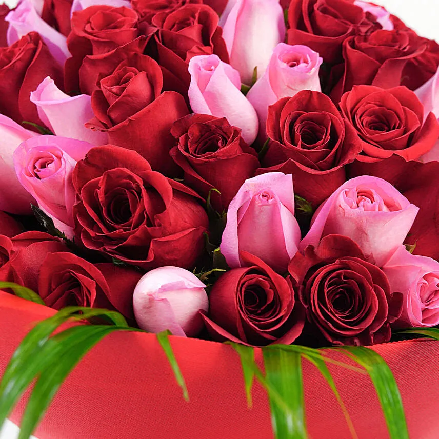 200 Pink and Purple Roses Bouquet