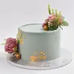 Elegant Love You Forever Rose Cake - Chocolate Delight