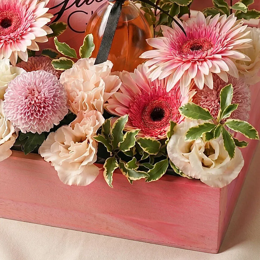 Guess Girl Perfume and Flowers