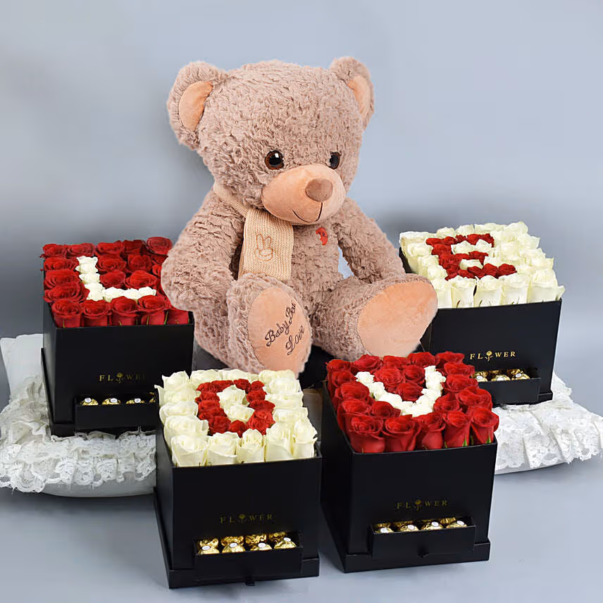 Love Box and Big Teddy