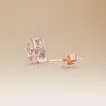 Omnia Celeste 18K Rose Gold & Diamond Signature Earrings