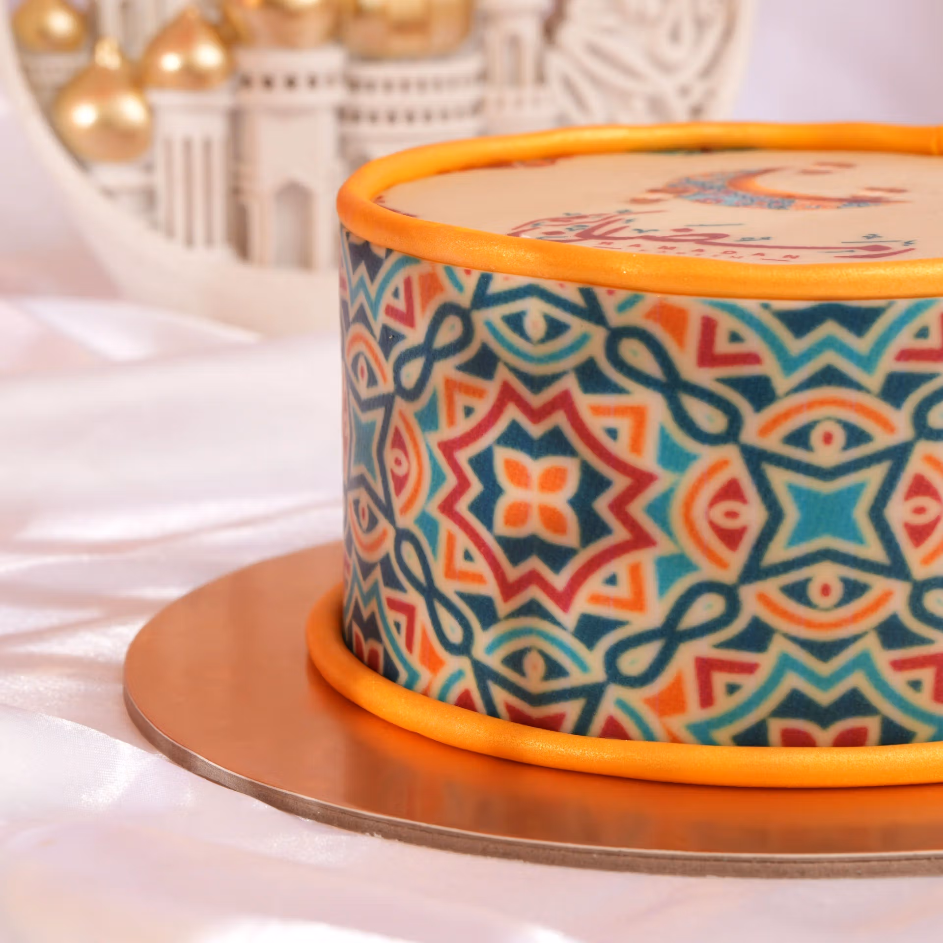 Exquisite Ramadan Mosaic Chocolate Delight Cake