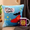 Super Mom Cushion And Mug Combo