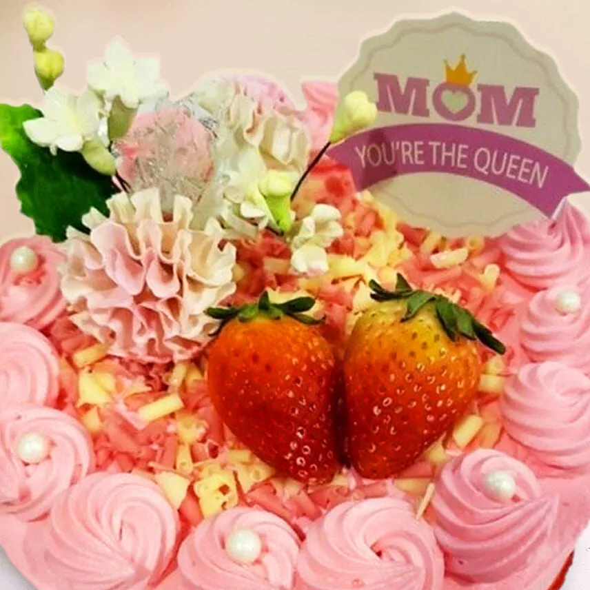 Blossoming Love Mother's Day Chocolate Cake 6 Inches