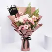 Elegant Mixed Flower Bouquet for Umrah Mubaraka Celebration