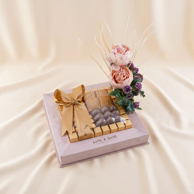 AANI & DANI Tray n Peony Artificial Flower