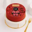 Squid Squad Celebration Cake - Perfect for Fans!
