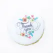 Elegant Thank You Vanilla Cupcakes - Set of 6