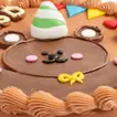 Delicious Teddy Birthday Cake - Chocolate