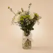 Elegant Ivory Garden Floral Arrangement