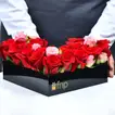 Luxurious Chopard Decorated Box with Red Roses and Wish Perfume