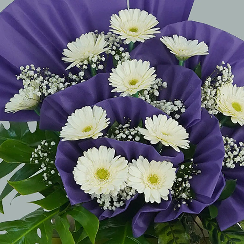 Rest In Heaven Condolence Mixed Flowers