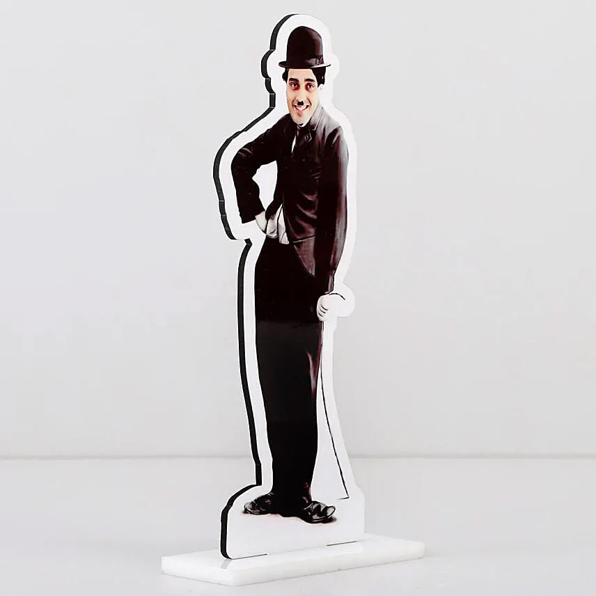 Personalised Caricature Charlie Chaplin with Ferrero Rocher